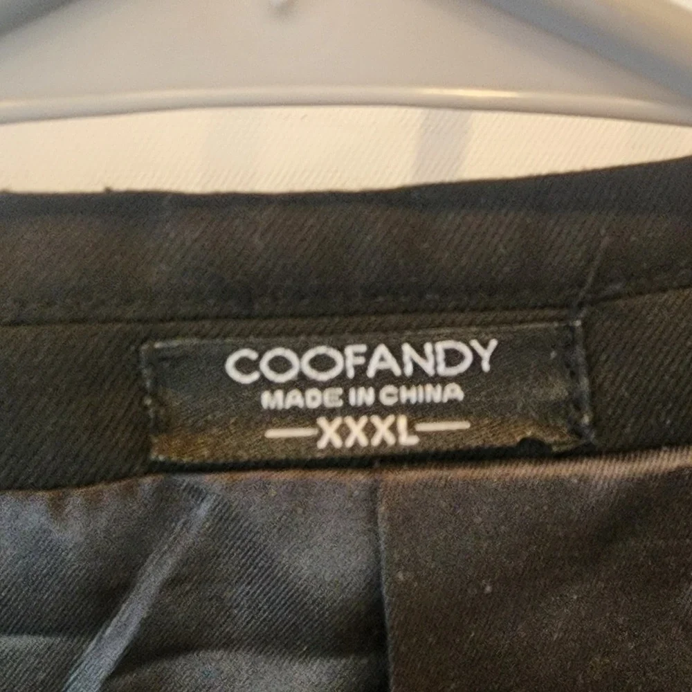 COOFANDY‎ Men's Black Blazer Suit Jacket XXXL Formal Business Casual Outerwear